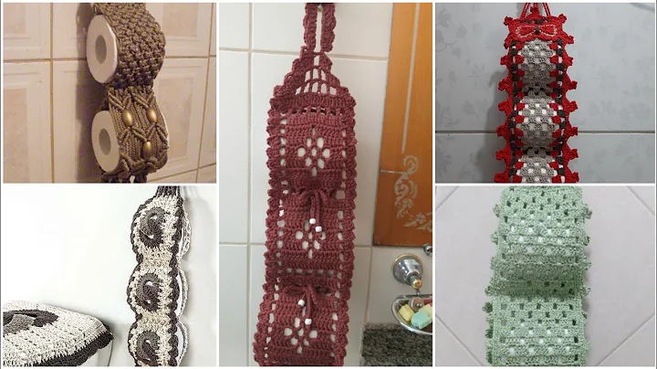 Creative Crochet Toilet and Bathroom Paper Holders