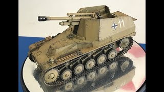 Building the Tamiya new 1/35 Wespe Italian Front step by step