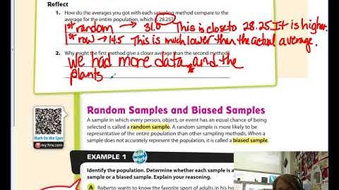 GM7 10.1 Populations and Samples
