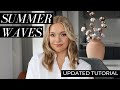 UPDATED WAVE TUTORIAL | EASY SUMMER WAVES WITH GHD TONGS