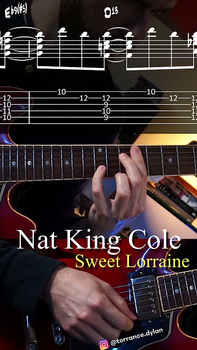 Nat King Cole's Intro on Sweet Lorraine (TABs)