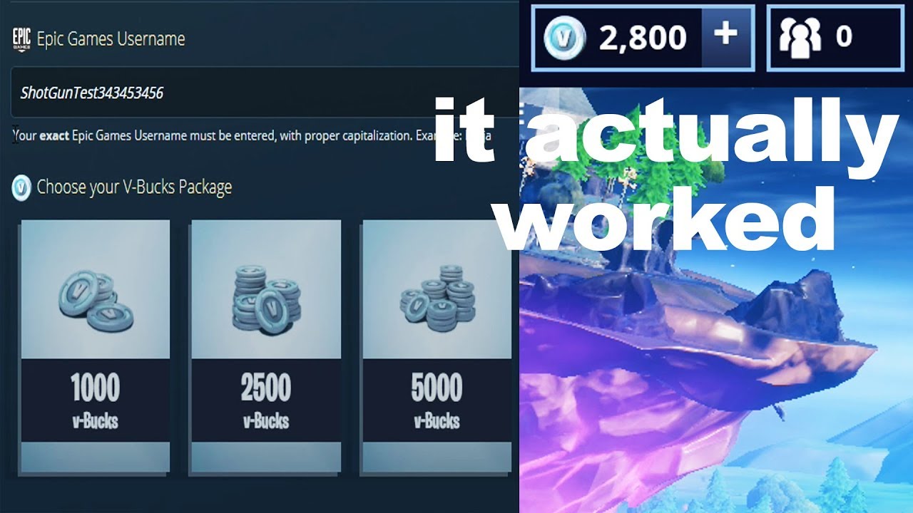 i used a fortnite v bucks generator and it actually worked - v bucks generator images