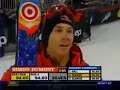 2007 X Games Pipe finals, Hall vs Dumont