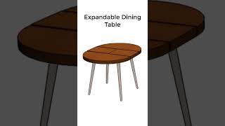 Expandable Dining Table