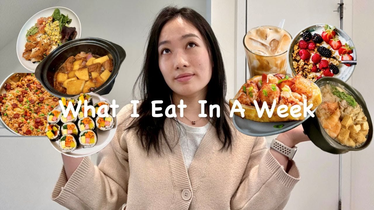 What I Eat in a Week | Easy Meals for a Busy 9–5 Life