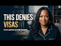 Your Visa Got Denied Because of THIS | Not Your Income