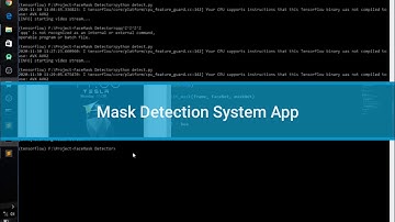 Mask Detection with tensorflow  | Machine Learning | Deep Learning | Mask Detection App