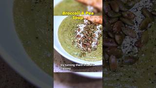 Broccoli & Pea Soup WHOA ???