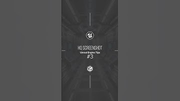 How To Take A HIGH QUALITY SCREENSHOT in Unreal Engine 5!