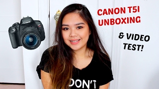 CANON T5i UNBOXING + VIDEO TEST | BeautywithMickey