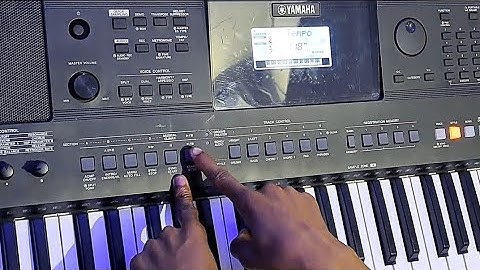 How to load Makossa/seben beat on keyboard PSR E463, E453, E333, E363, E343, E423, E433, E373, E473