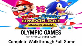 Mario & Sonic at the London 2012 Olympic Games All Wii Events | Olympic Video Games 🥇🥈🥉