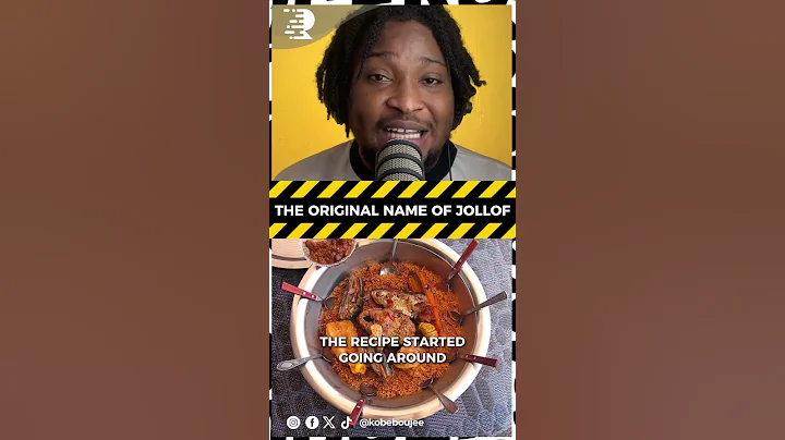 JOLLOF IS NOT FROM GHANA OR  NIGERIA  #food #rice #history #africa #facts