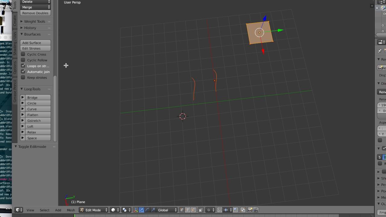 bsurfaces basic manual loft