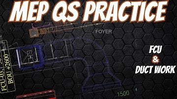 FCU & Ductwork – Complete Technical Breakdown | MEP Qs Practice #managingqs #mepquantitysurveying