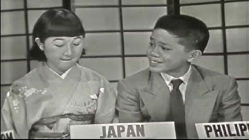1956 High School Exchange Students in USA Debate on Prejudice (2): Philippines, Japan, UK, Indonesia