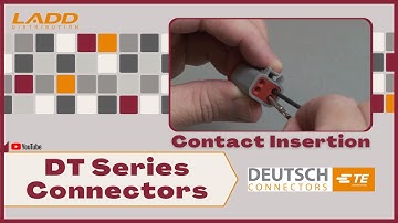 Deutsch DT Series Connectors - Contact Insertion
