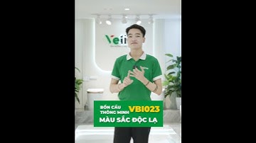 Bồn cầu thông minh VBI023 - Đỉnh cao công nghệ