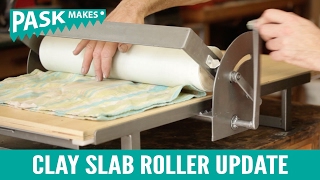 Clay Slab Roller Update