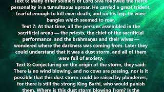 SB 4.5 Srimad Bhagavatam | Canto 4 | Chapter 5 | Frustration of the Sacrifice of Daksha