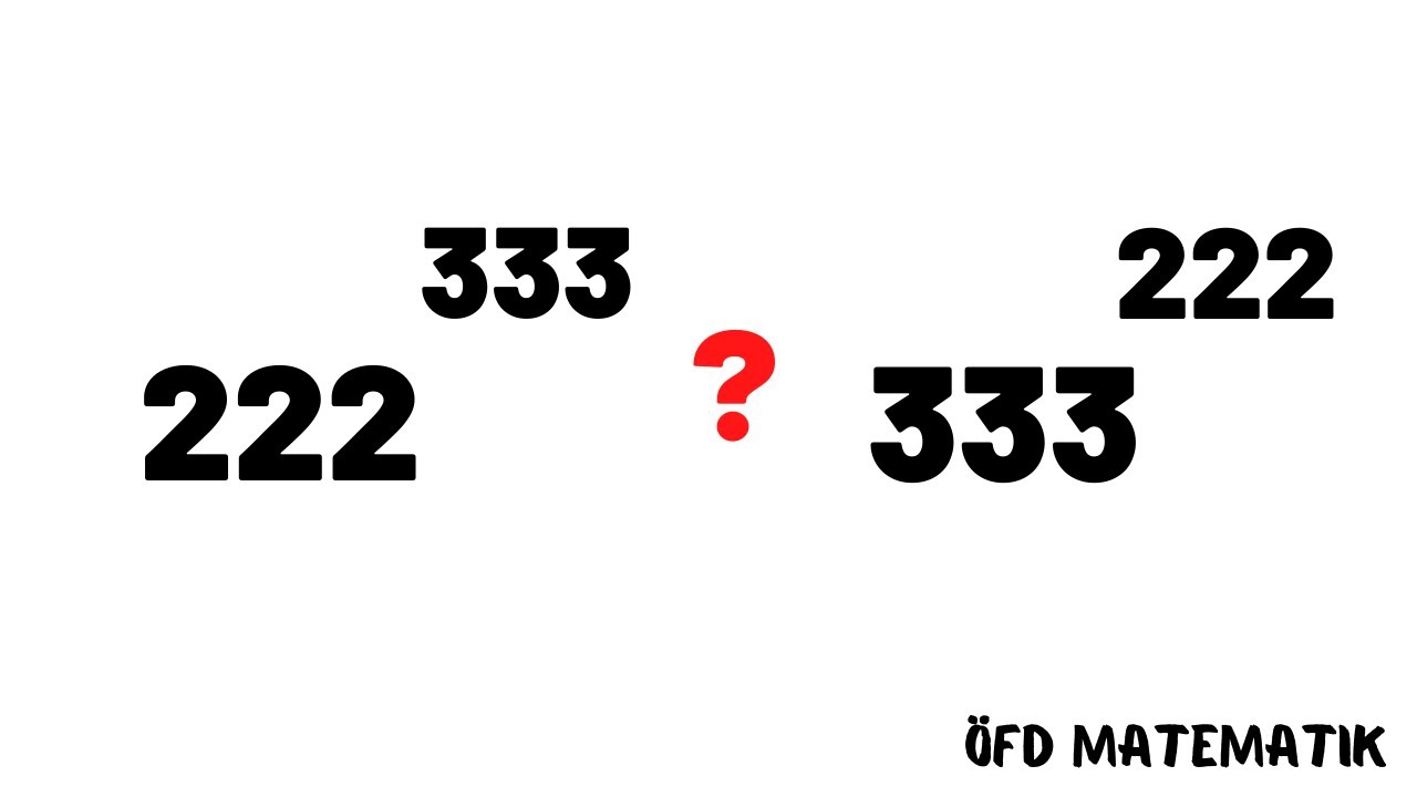 Üslü Sayılarda Sıralama| Matematik Hileleri| Pratik Matematik| Üslü Sayılar