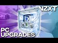 Upgrading the cleanest white pc build  nzxt pc upgrades