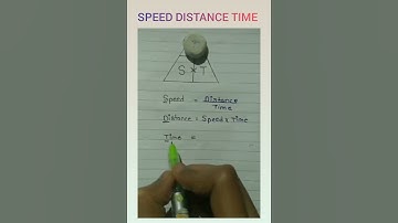 Speed Distance Time Trick #tricks #mathtricks #tricksandsolutions #shortsfeed #shortsviral #shorts