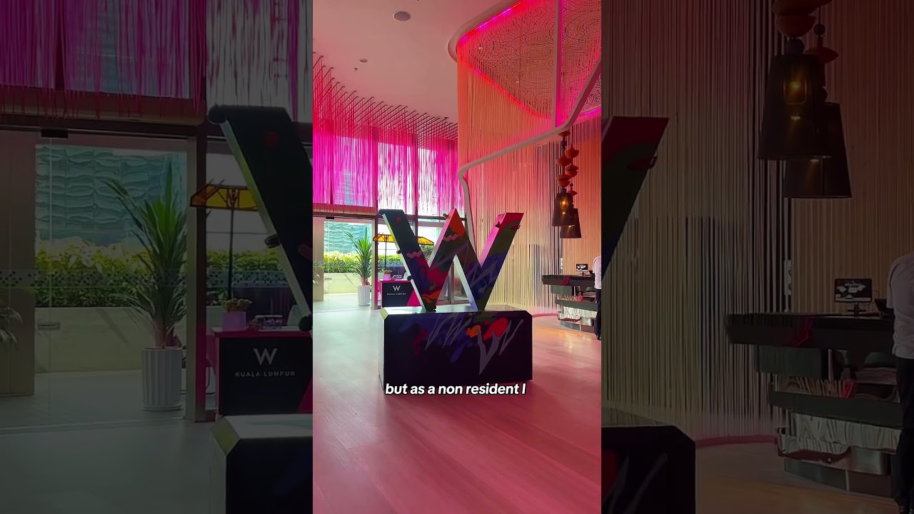 Нашли лучший бар на крыше в Куала-Лумпуре | Wet Bar @ W Kuala Lumpur