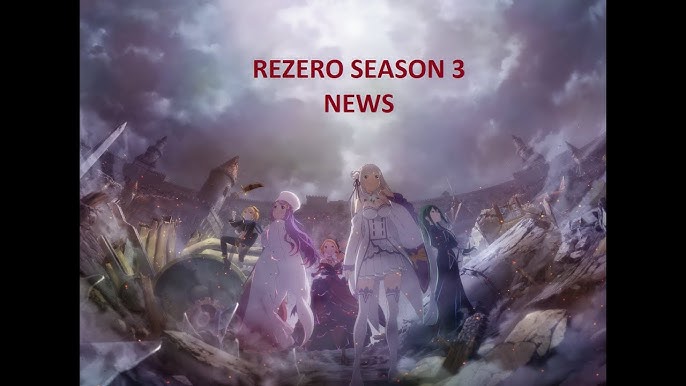 Re:ZERO Season 3 announced!!!!!🚨🚨🚨💙💙💙 I'll be over here patiently  waiting😴😴😴 #rezero #rezerorem #newanime #animenews #rezeroseason3…