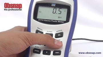 FW BELL 5170 Gauss/Tesla Meter by Obsnap Instrument Sdn. Bhd