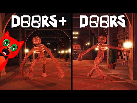 КАТСЦЕНЫ ДО и ПОСЛЕ ОБНОВЛЕНИЯ в игре ДОРС | DOORS roblox | Изменения игры ДВЕРИ роблокс.