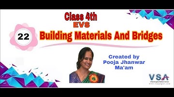 EVS II Class 4th II Ch. 22 - Building Materials and Bridges