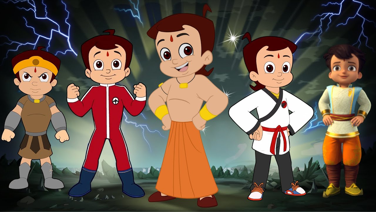 Chhota Bheem in Multiverse  First Time Ever  Cartoons for Kids in Hindi