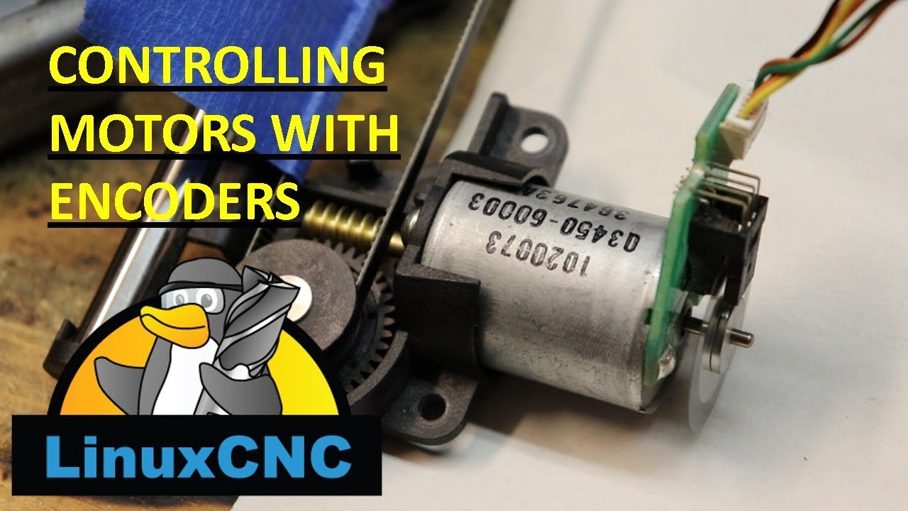 Controlling DC Motors with Encoders in LinuxCNC