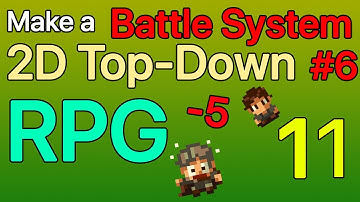 Unity 2018 - Make a 2D RPG #11 - Battle System #6 - Health System Part 1