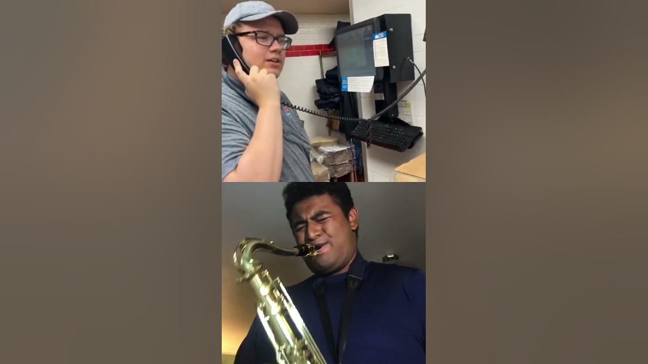 Domino’s to go how can I help you? #sax #saxophone #jazz #smoothjazz #pop #kpop #jpop #vandoren