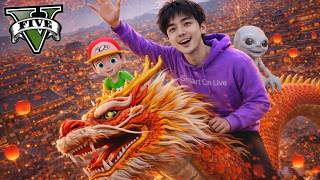 နှစ်သစ်ကူးမှာ တရုတ်နဂါးလေးကို မွေးစားခဲ့တယ် | Chinese New Year in GTA V