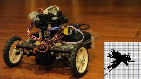 Room Mapping Robot using a Pyboard and IR sensors
