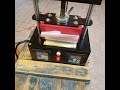 Using a crank-style rosin press
