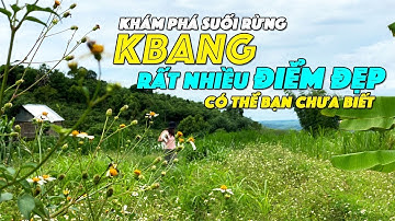 Khám Phá Cảnh Đẹp Tây Nguyên Suối Rừng thị trấn Kbang Gia Lai
