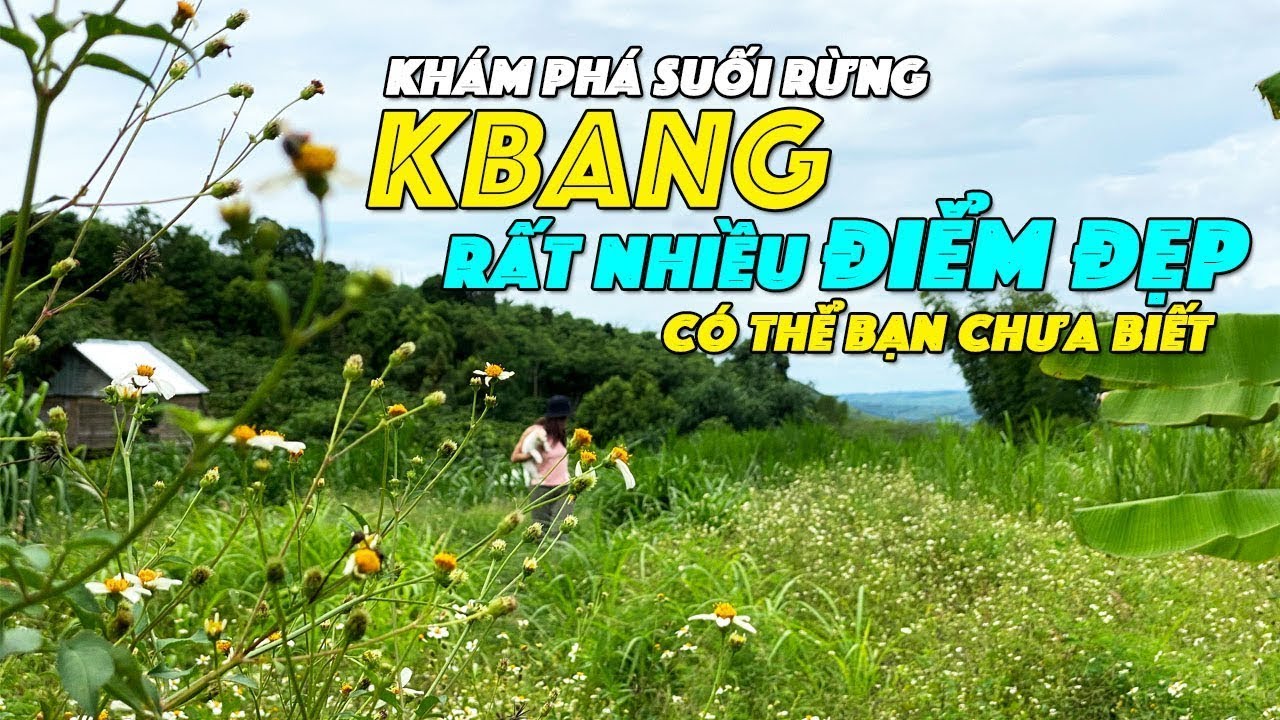 Khám Phá Cảnh Đẹp Tây Nguyên Suối Rừng thị trấn Kbang Gia Lai