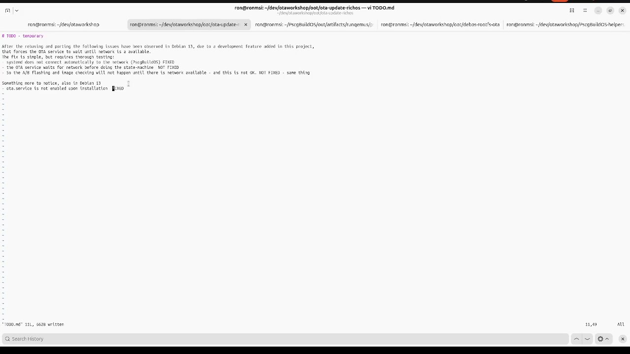 PscgBuildOS: OTA service initramfs update flow modification: Part 1 -  motivation