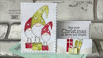 Easy ..Side Stepper Christmas Card # Craftaddictionuk # Coupon code .. Susan5