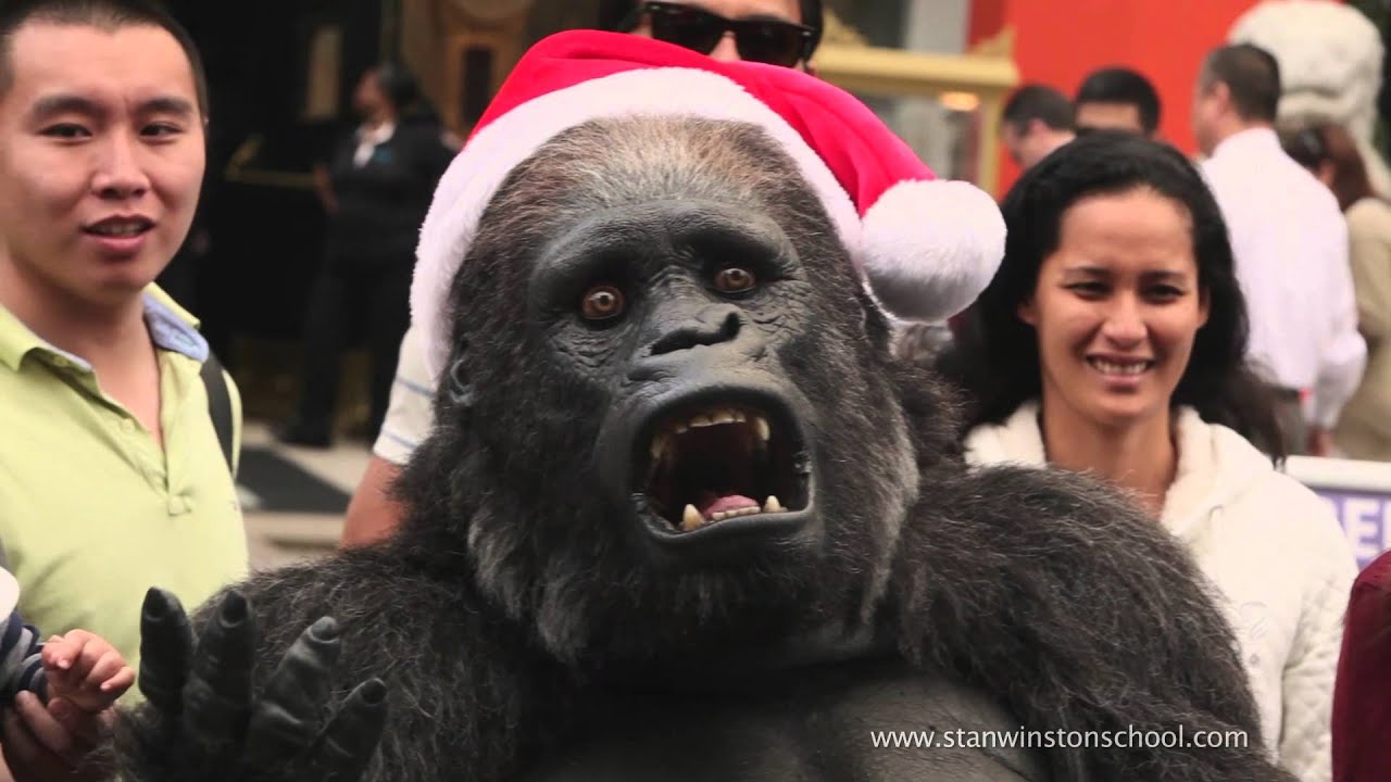 Santa Gorilla – Un animatronique bluffant – Korben