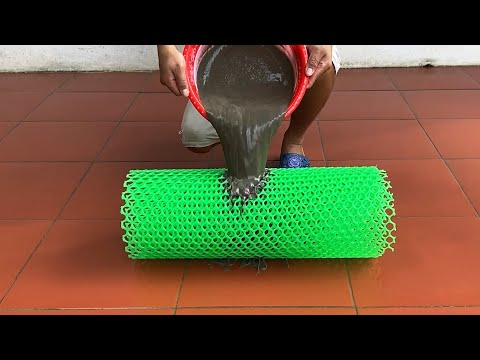 The Best Idea From Plastic Mesh - Unique Products From Cement To Make Your Garden Stand out