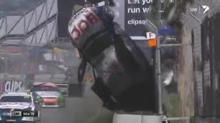 V8 Supercars Jason Bright Huge Crash - 2014 Clipsal 500