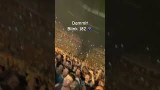 Blink-182 - Dammit (Live at QBA Sydney, Australia) #shorts #blink182 #qudosbankarena