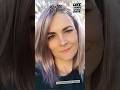 Chelsea by Hairworld in Silver Amethyst Rooted #wigs #shortvideo #hair #purplehair