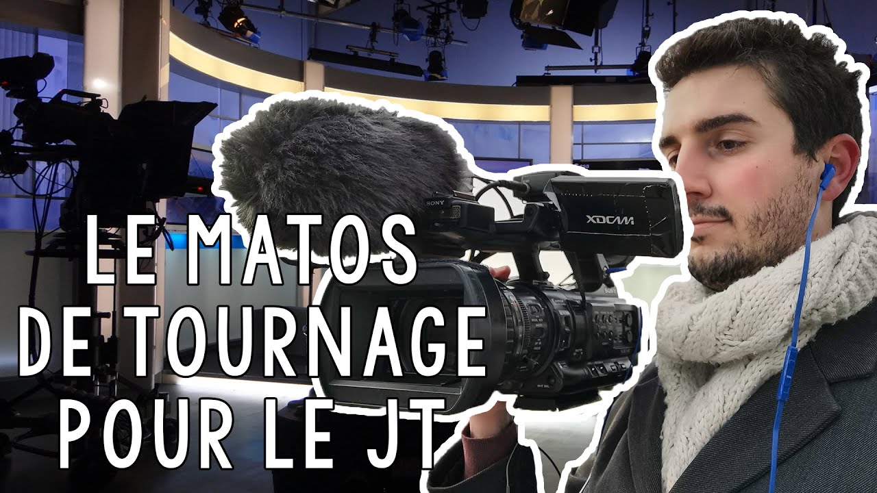 On parle matériel pour les reportages à la télé !