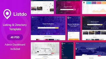 Listdo - Directory & Listings PSD Template | Themeforest Website Templates and Themes
